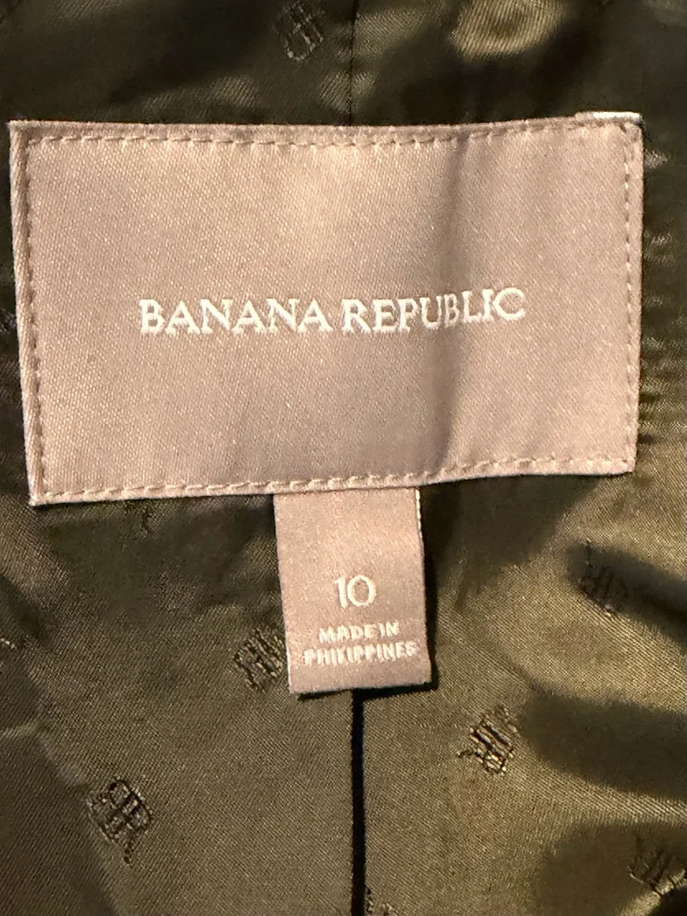 Banana Republic Women’s Tweed Military-Inspired -SZ 10- Double-Breasted Blazer